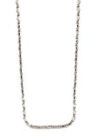 Collana Chimento Uomo in Oro bianco Diamante 0.03 Ct 1G00369ZB5500 - 1G00369ZB5500